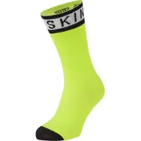 Sealskinz Scoulton, chaussettes, jaune néon