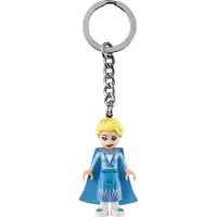 LEGO Unisexe, Porte-clés, Porte-clés Elsa La Reine des neiges 2 Disney - 853968, Multicolore