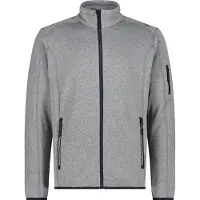 CMP Veste Knit Tech Fleece pour homme avec mesh gris 54