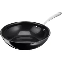 Lagostina Poêle wok en aluminium 28cm noir - - 010275041828 - desideria