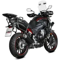 MIVV Gp Honda Cb 500 X 2021-24 H.084.lxbp Homologated Slip On Muffler Doré Homologated