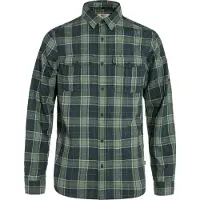 Fjällräven Övik Travel Long Sleeve Shirt Vert XL Homme