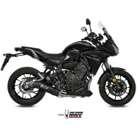 MIVV Oval Yamaha Tracer 700/gt/tracer 7 2016-24 Y.058.l3c Homologated Full Line System Argenté Homologated