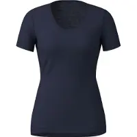 Loeffler Merino Light Short Sleeve T-shirt Bleu L Femme