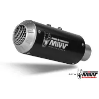 MIVV Mk3 Honda Cb 125 R 2021-24 H.078.sm3b Not Homologated Full Line System Argenté Not Homologated