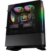 Cougar Boîtier MX430 Air, MidTower, Verre Trempé Noir
