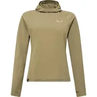 Salewa Puez Sun Hoodie Beige M Femme