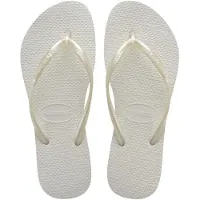 Havaianas Slim Flip Flops Blanc EU 41-42 Femme