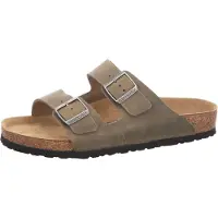 Birkenstock Mules Arizona Soft Footbed femmes - Kaki - 46