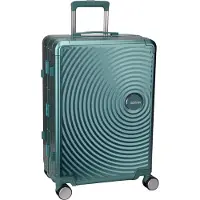 American Tourister trolley Soundbox Alu Spinner 68 / 25 TSA Trolley Dusty Turquoise
