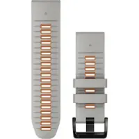 Garmin Quickfit 26 Mm Silicone Strap Argenté