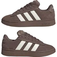Adidas Baskets basses 'GRAND COURT ALPHA 00s' marron chiné / blanc