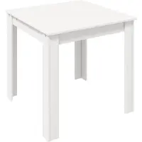 VCM Table à manger extensible, table de cuisine en bois 80-120 cm, table à manger compacte pour cuisine & salle à manger, table Pesoli