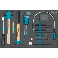 Hazet 163-60/22 set d'outils de mécanique 22 outils