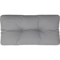 vidaXL Coussin de palette gris 80x40x12 cm tissu