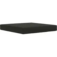 vidaXL Coussin De Canapé D'extérieur 3 Pcs Noir Polyester