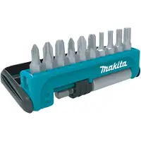 Makita Jeu d'embouts 11 pièces avec embouts PH, PZ et TX