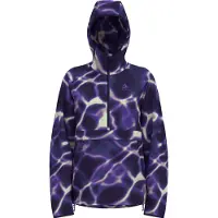 Odlo Femmes, Veste de running, Women's Zeroweight Print Jacket (XL), Bleu, Violet, XL