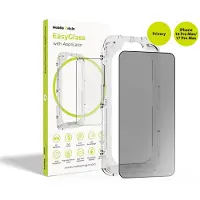 Mobile Origin EasyGlass Privacy with Applicator iPhone 16 Pro Max/17 Pro Max (1 pcs, Apple iPhone 16 Pro Max, Apple iPhone 17 Pro Max), Téléphone portable : film de protection, Gris