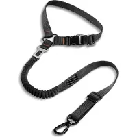 Spigen Ps100 Universaler Auto-Sicherheitsgurthalter Für Tiere Schwarz (Chat, Chien)