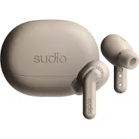 Sudio E4 Pro Latte (6 h, Sans fil), Écouteurs, Noir