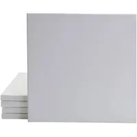 Creativ Company Toiles à peindre - Toile 8x8cm 20 pièces multicolores