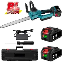 OEM Tronçonneuse électrique, moteur sans balais, puissance de coupe efficace, 2 batteries