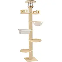 OEM Arbre à chats, design 6 étages, hauteur réglable, 1 kit