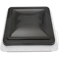 OEM Ventilateur de toit RV, grille de protection anti-moustiques, construction en plastique durable, noir