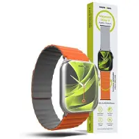 Mobile Origin Bracelet magnétique II, orange/gris - Apple Watch 49 mm/46 mm/45 mm/44 mm