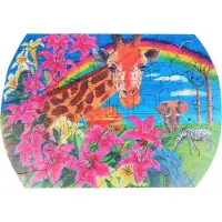 The Wild Puzzle Puzzle en Bois - La Belle Demeure