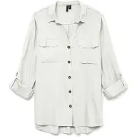 Vero Moda Chemisier 'Bumpy' blanc