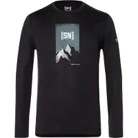 Super.natural 2 Pitch Long Sleeve T-shirt Noir L Homme