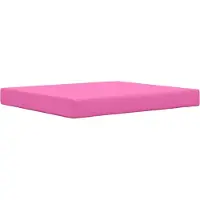 vidaXL Coussin de canapé d'extérieur 2 pcs Rose Polyester
