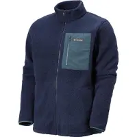 Columbia Jasper Ridge Pebbled Full Zip Fleece Bleu XL Homme