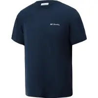 Columbia Thistletown Hills Short Sleeve T-shirt Bleu S Homme