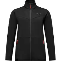 Salewa Puez Cammino Polarlite Full Zip Fleece Noir S Femme