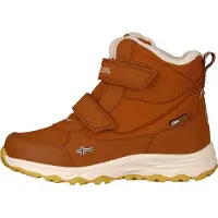 TROLLKIDS Bottes de randonnée pour enfants Hafjell, modèle à lacets, couleur orange, pour un usage quotidien