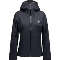 Black Diamond - Veste imper-respirante - W Fineline Stretch Shell Black pour Femme - Taille M - Noir
