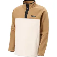 Columbia Pull-over de sport 'Steens Mountain' marron / noir / blanc