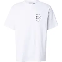 Calvin Klein Jeans T-Shirt '20S APRIL' noir / blanc