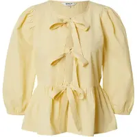 ONLY Chemisier 'ONLRANINA' jaune clair
