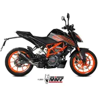 MIVV Gp Ktm 125 Duke 2021-23 Kt.025.lxbp Homologated Slip On Muffler Doré Homologated