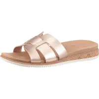 SKECHERS Bobs Desert Kiss Low - Peak Look Open Teen - Champagne - Maat 38