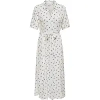 JDY Robe-chemise 'JDYSTARR' bleu clair / bleu foncé / vert / blanc