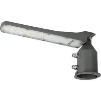 LED line LITE FLAMINGO lampadaire 30W | IP65 | Lumière blanc neutre 4000K | Montage facile | 3000lm, gris