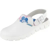 ABEBA (7320) Sabot chaussures de travail Dynamic OB avec motif blanc 41