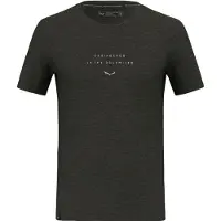 Salewa Eagle Eitd Merino Short Sleeve T-shirt Vert M Homme