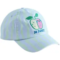 Next Chapeau 'Apple Placement' bleu clair / vert / vert clair / rose