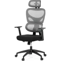 Autronic Siège de bureau KA-K2080 GRIS
